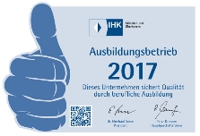 SMS medipool IHK Ausbildungsbetrieb 2017